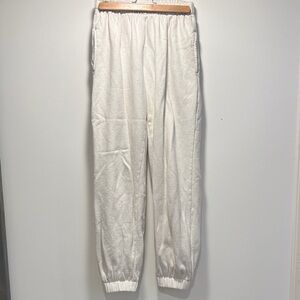 Brandy Melville Cozy Cream Jogger Pants